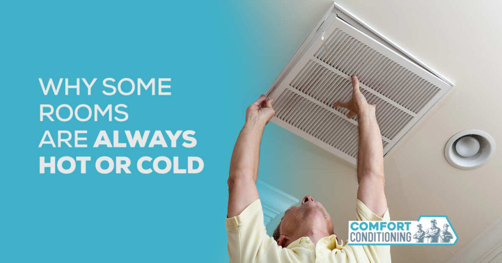 Why Some Rooms Are Always Hot or Cold in North Texas Homes HVAC