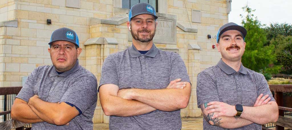 The HVAC installation, repair, and replacement team from Comfort Conditioning, based in Krum, Texas.