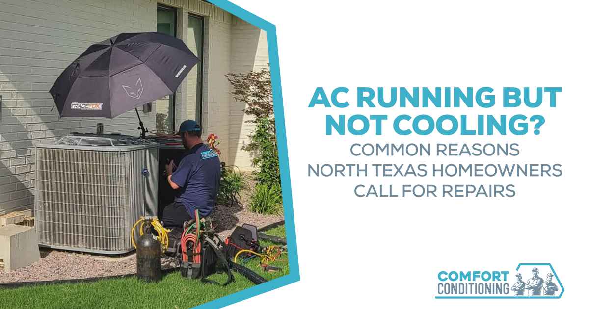 HVAC technician servicing an outdoor AC unit during a repair visit